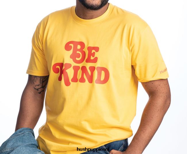 Hush Puppies be kind graphic T-shirt voor heren XX56J236 t-shirts