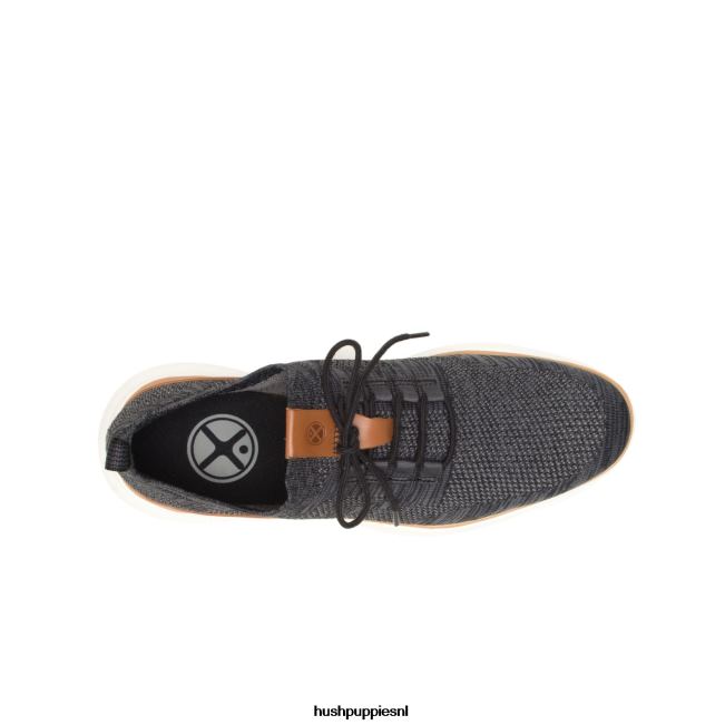 Hush Puppies geavanceerde gebreide heren vetersluiting XX56J291 sneaker