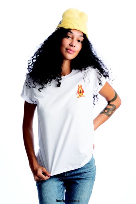 Hush Puppies modern basset hound grafisch T-shirt voor dames XX56J238 t-shirts