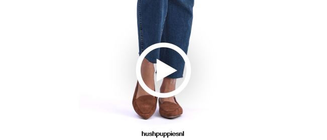 Hush Puppies hazelaar pointe flat voor dames XX56J51 platte schoenen