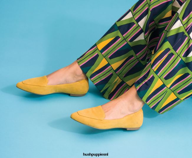 Hush Puppies hazelaar pointe flat voor dames XX56J57 platte schoenen