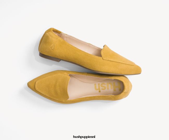 Hush Puppies hazelaar pointe flat voor dames XX56J57 platte schoenen