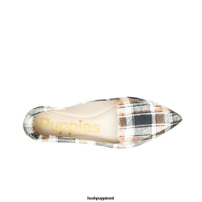 Hush Puppies hazelaar pointe flat voor dames XX56J61 platte schoenen