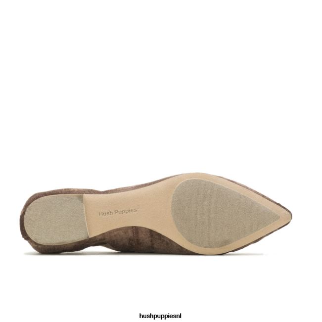 Hush Puppies hazelaar pointe flat voor dames XX56J64 platte schoenen
