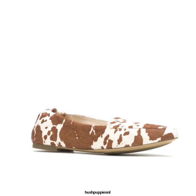 Hush Puppies hazelaar pointe flat voor dames XX56J70 platte schoenen