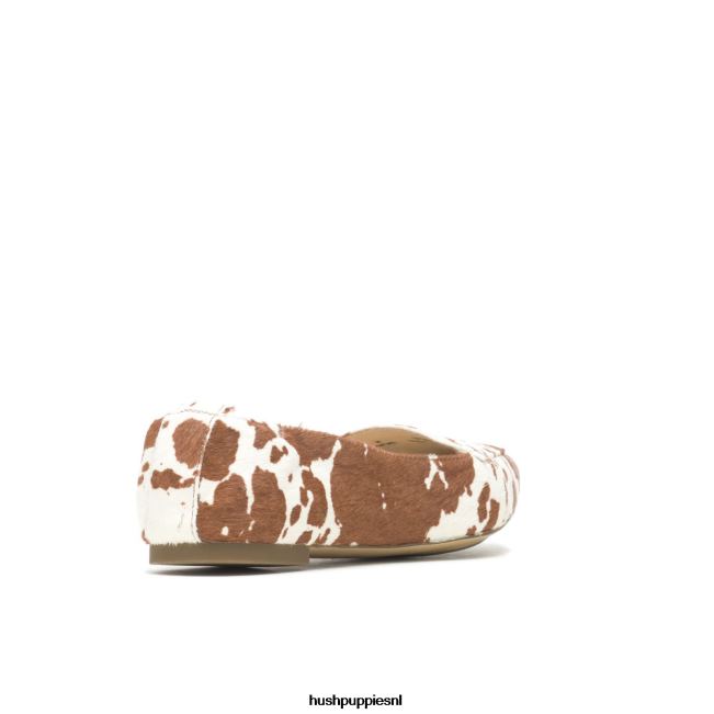 Hush Puppies hazelaar pointe flat voor dames XX56J70 platte schoenen