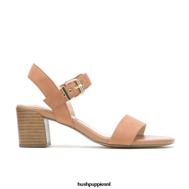 Hush Puppies leila damessandaal met kwartbandjes XX56J33 hakken