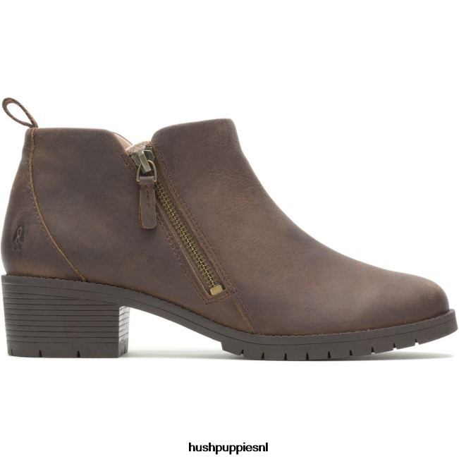 Hush Puppies Hadley dameslaars met ritssluiting aan de zijkant XX56J184 laars