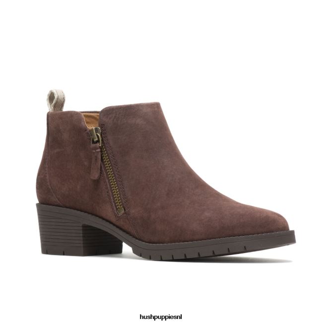 Hush Puppies Hadley dameslaars met ritssluiting aan de zijkant XX56J185 laars