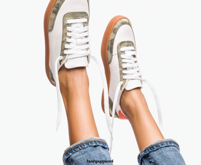 Hush Puppies Charlie Court-sneaker voor dames XX56J113 sneaker