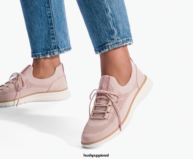 Hush Puppies geavanceerde gebreide damessneaker met veters XX56J109 sneaker