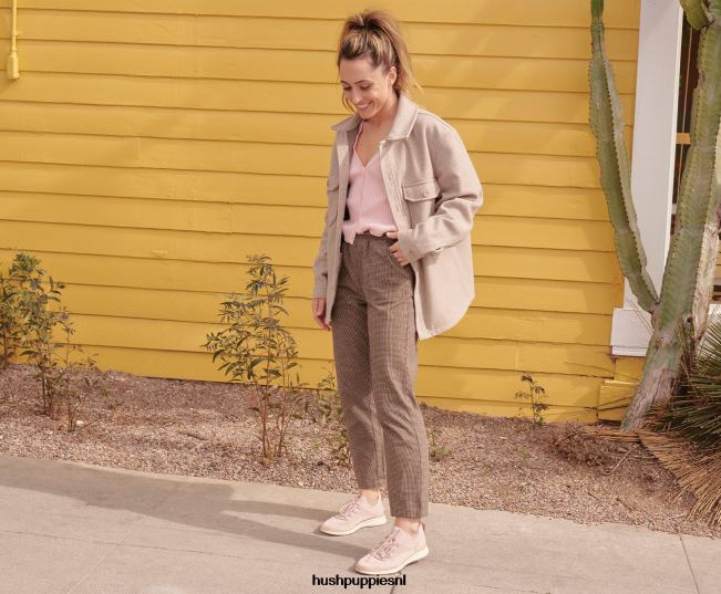 Hush Puppies geavanceerde gebreide damessneaker met veters XX56J109 sneaker